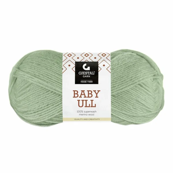 Gjestal Baby Ull 8520 Gedämpftes Jadegrün