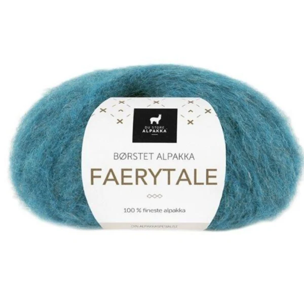 Du Store Alpakka Faerytale 766 Türkis meliert