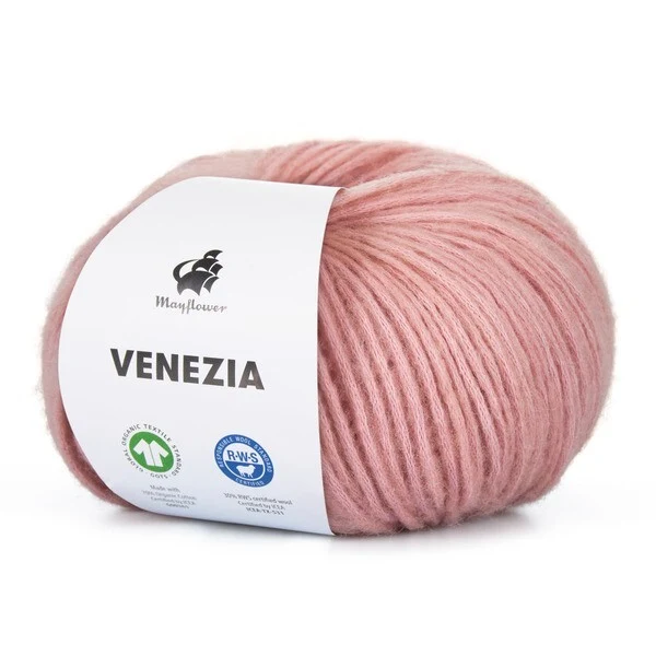 Mayflower Venezia, GOTS + RWS 029 Erdbeereis