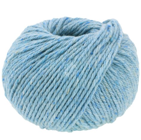 Lana Grossa Country Tweed 13 Blau meliert