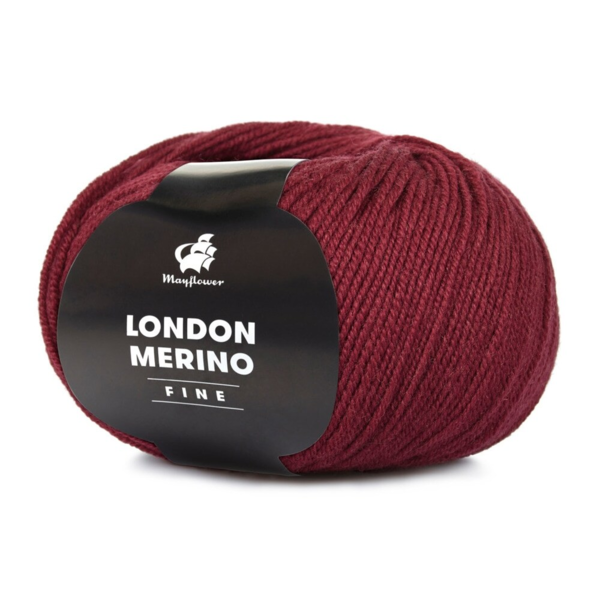 Mayflower London Merino Fine 016 Dunkle Kirsche