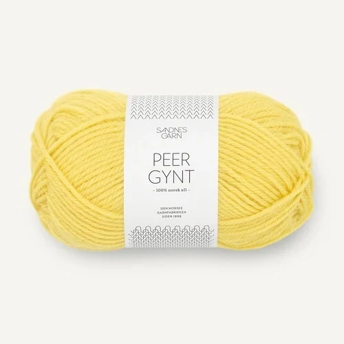 Sandnes Peer Gynt 9004 Lemon