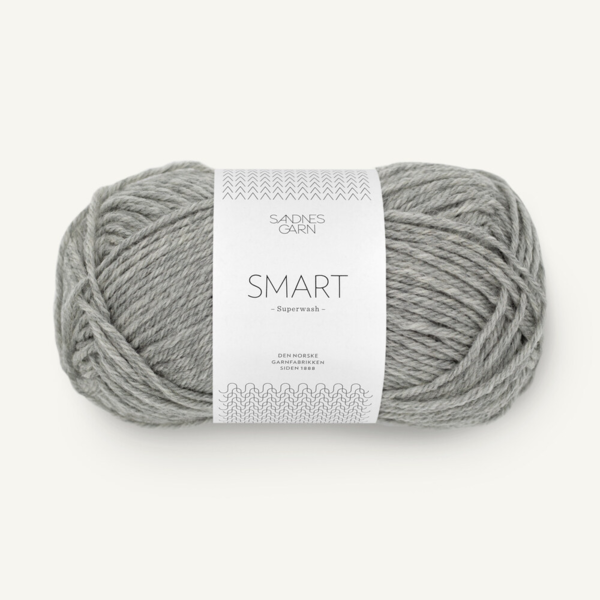 Sandnes Smart 1042 Grau Meliert