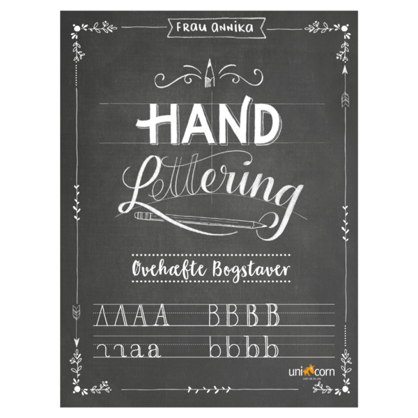 Hand Lettering Übungsheft Buchstaben