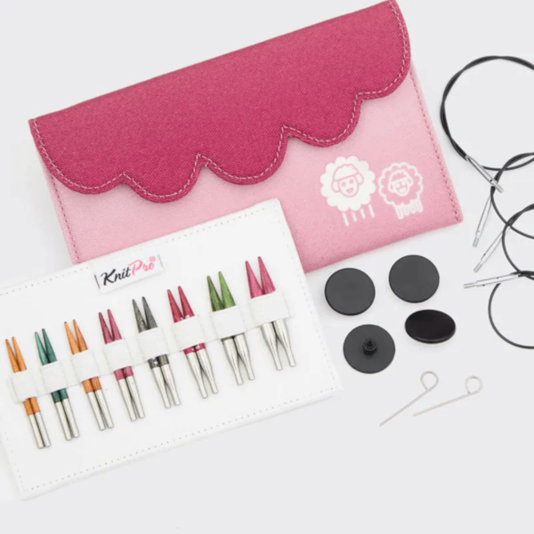 KnitPro Dreamz Mini Austauschbares Rundstricknadel-Set, Mini, 5 cm