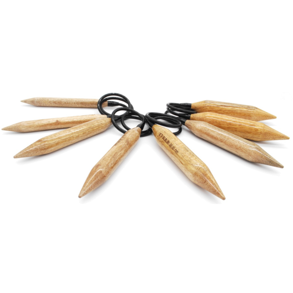 LYKKE Rundstricknadeln Big Mangoholz, 91 cm