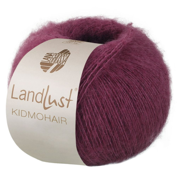 Lana Grossa Landlust Kidmohair 14 Brombeere
