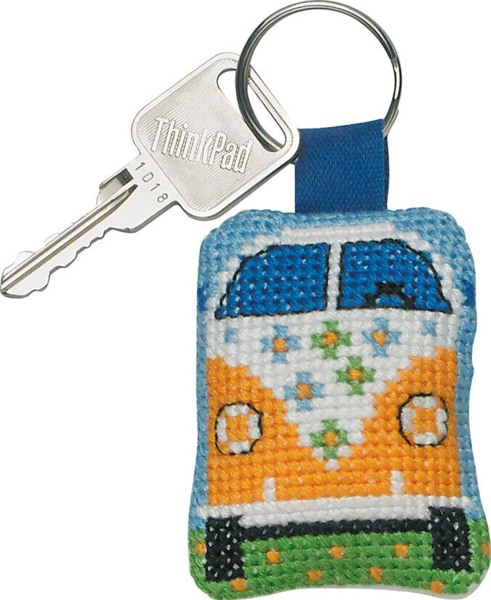 Stickpackung Gelbes Auto 5 x 6 cm