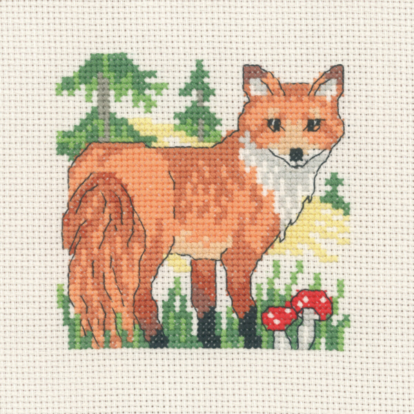 Stickset Fuchs 12 x 12 cm