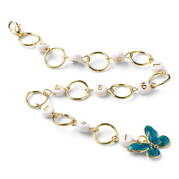 LindeHobby Reihenzähler, Türkis, Zahlen 0–9