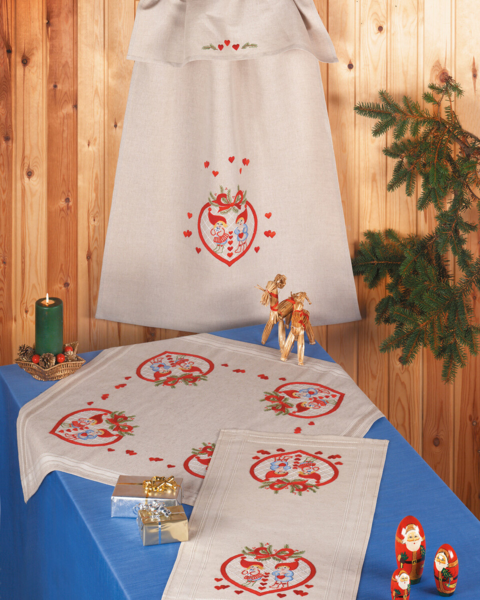 Stickset Wichtel im Herz