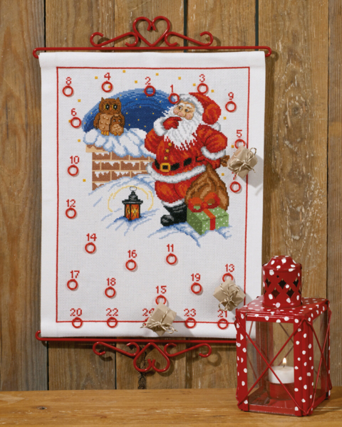 Stickset Weihnachtswichtel & Eule B5125/32 32 x 41 cm