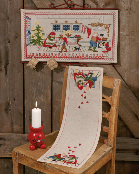 Stickset Wichtelküche B5135/55 55 x 30 cm