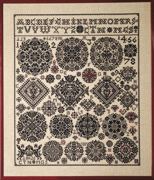 Stickset Vierlande 1826 54 x 63 cm