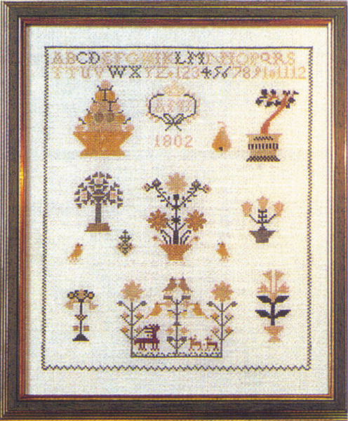 Stickset Altes Land 1802 20 x 25 cm