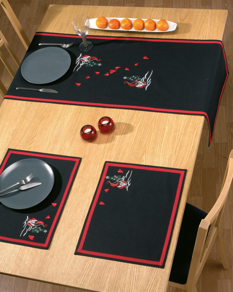 Stickpackung Wichtel m/ Tanne 44 x 148 m/ 7511/30