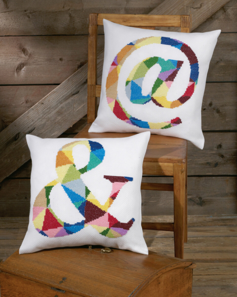 Stickpackung Gezeichnet & 40x40cm