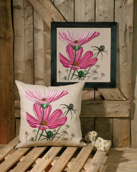 Stickset Margerite 60 x 60 cm