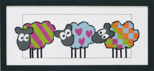 Stickset Schaf R5496 36 x 15 cm