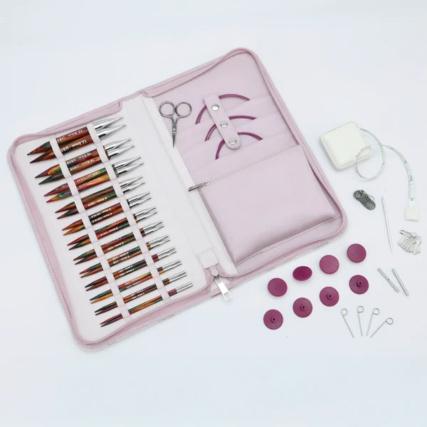 KnitPro Symfonie 2 Austauschbare Rundstricknadelset, Grande, 13 cm