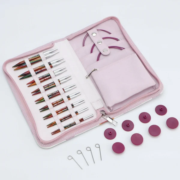 KnitPro Symfonie 2 Austauschbare Rundstricknadelset Special Deluxe, 10 cm
