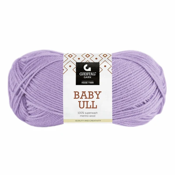 Gjestal Baby Ull 8532 Helles Lavendel