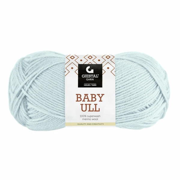 Gjestal Baby Ull 8558 Hellblau