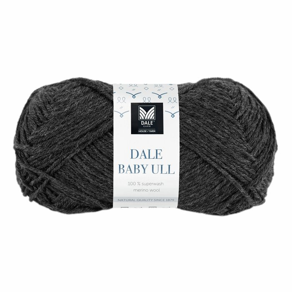 Dale Baby Ull 8556 Anthrazitgrau