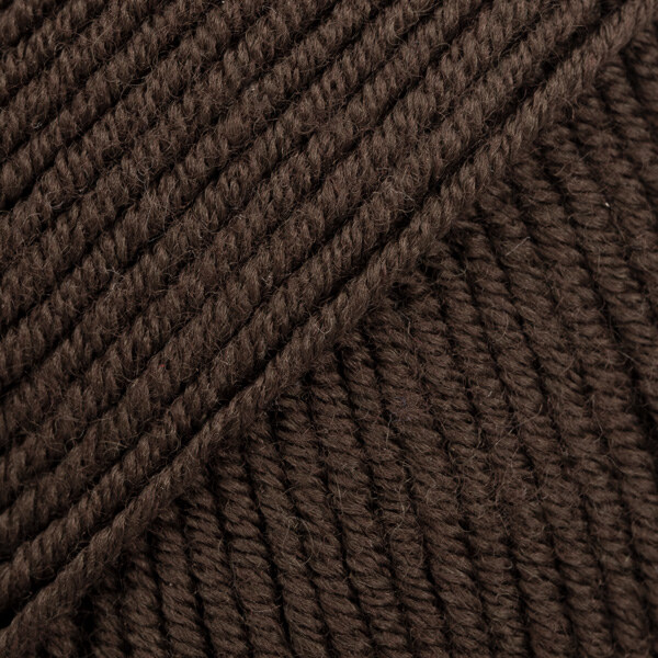 Merino Extra Fine 09 Dunkelbraun (Uni Colour)