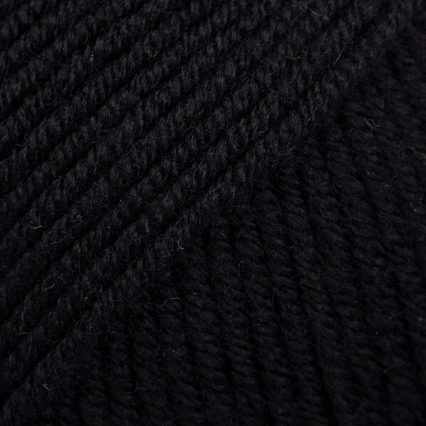 DROPS Merino Extra Fine 02 Schwarz (Uni Colour)