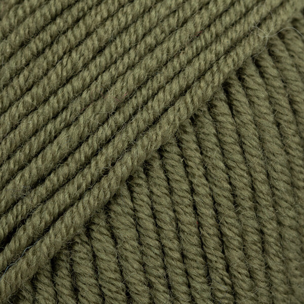 Merino Extra Fine 53 Moosgrün (Uni Colour)