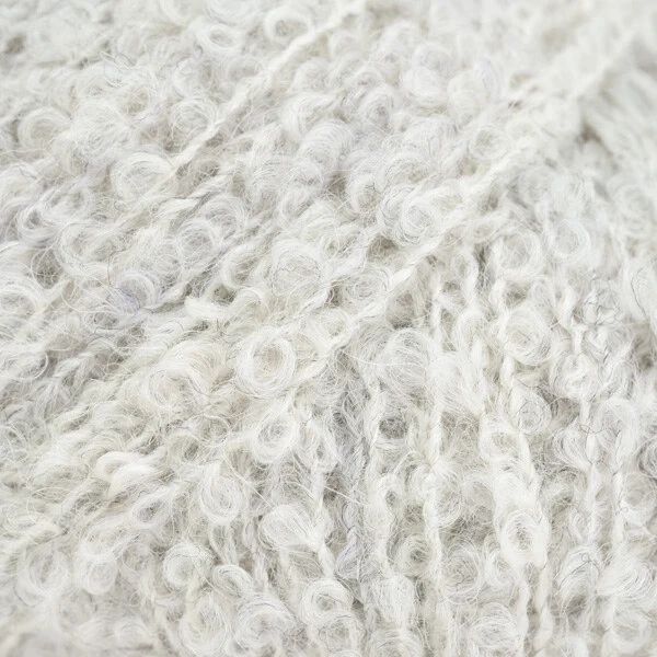 DROPS Alpaca Bouclé 8907 Kristallgrau (Mix)