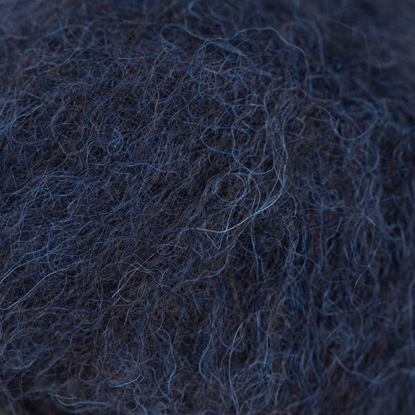 DROPS Brushed Alpaca Silk 42 Dunkel marineblau (Mix)