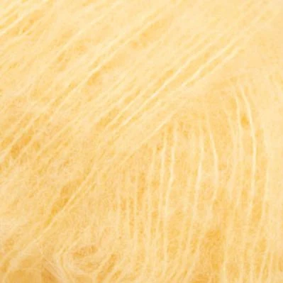 DROPS BRUSHED Alpaca Silk 30 Gelb (Uni colour)