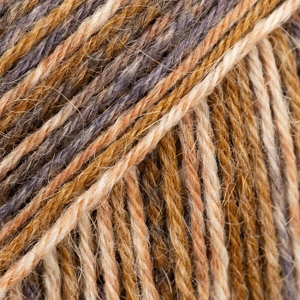 DROPS Nord 104 Karamell crumble (Print)
