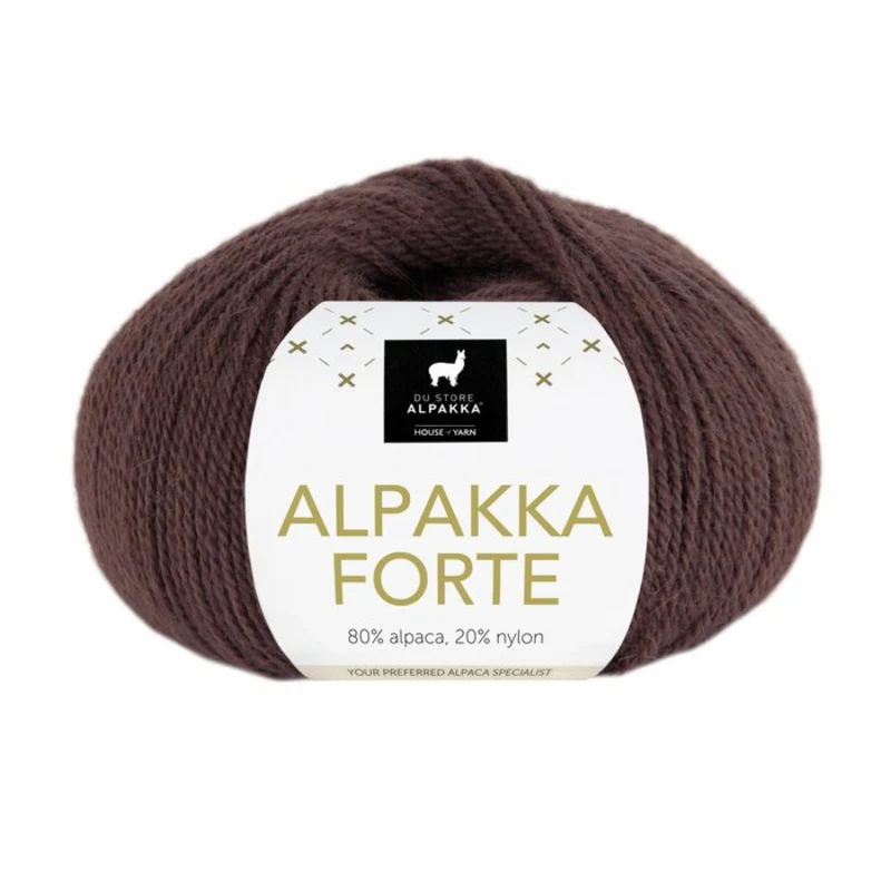 Du Store Alpakka Forte 734 Braun