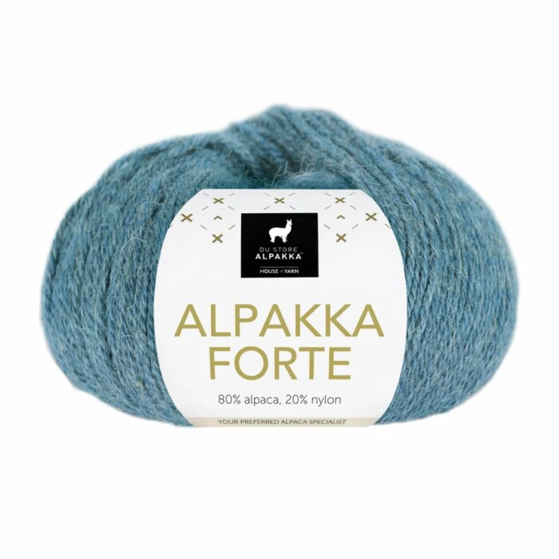 Du Store Alpakka Forte 714 Hell denim Meliert