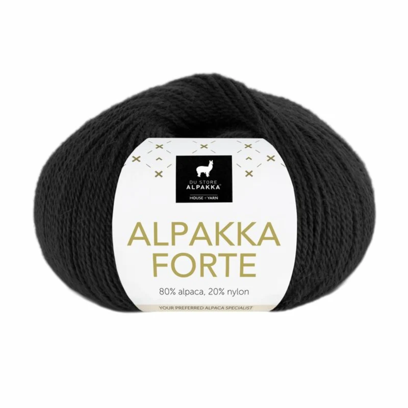 Du Store Alpakka Forte 733 Schwarz