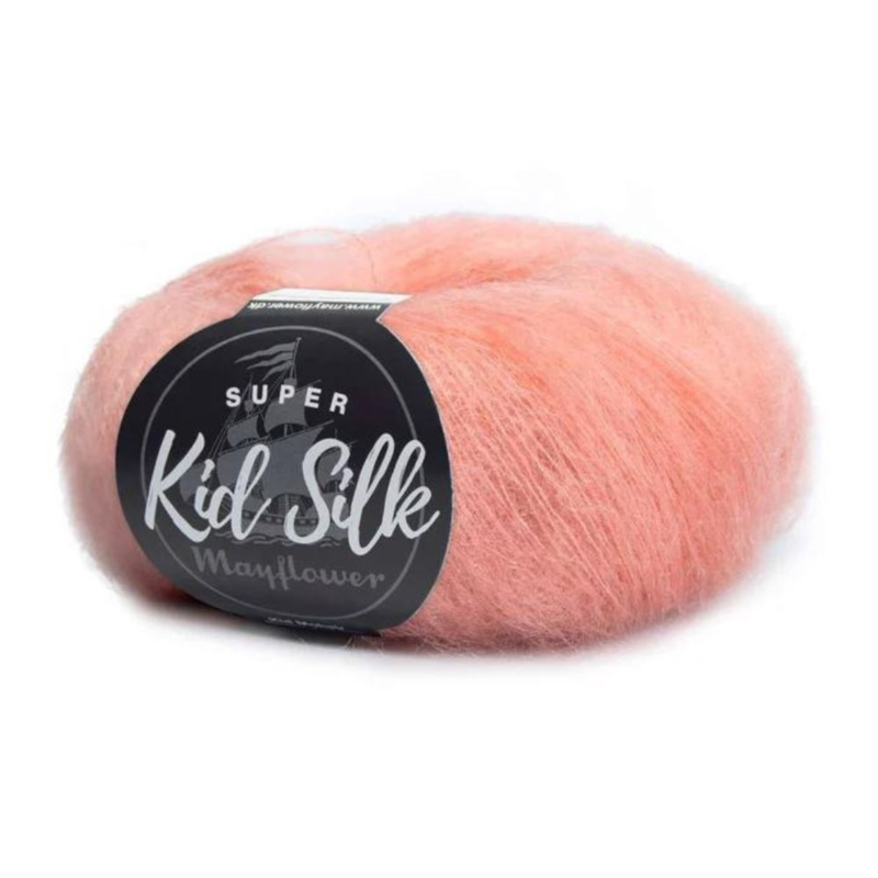 Mayflower Super Kid Silk 102 Garnelenrot