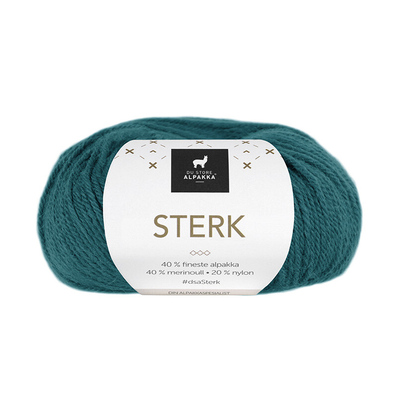 Du Store Alpakka STERK 813 Petrol