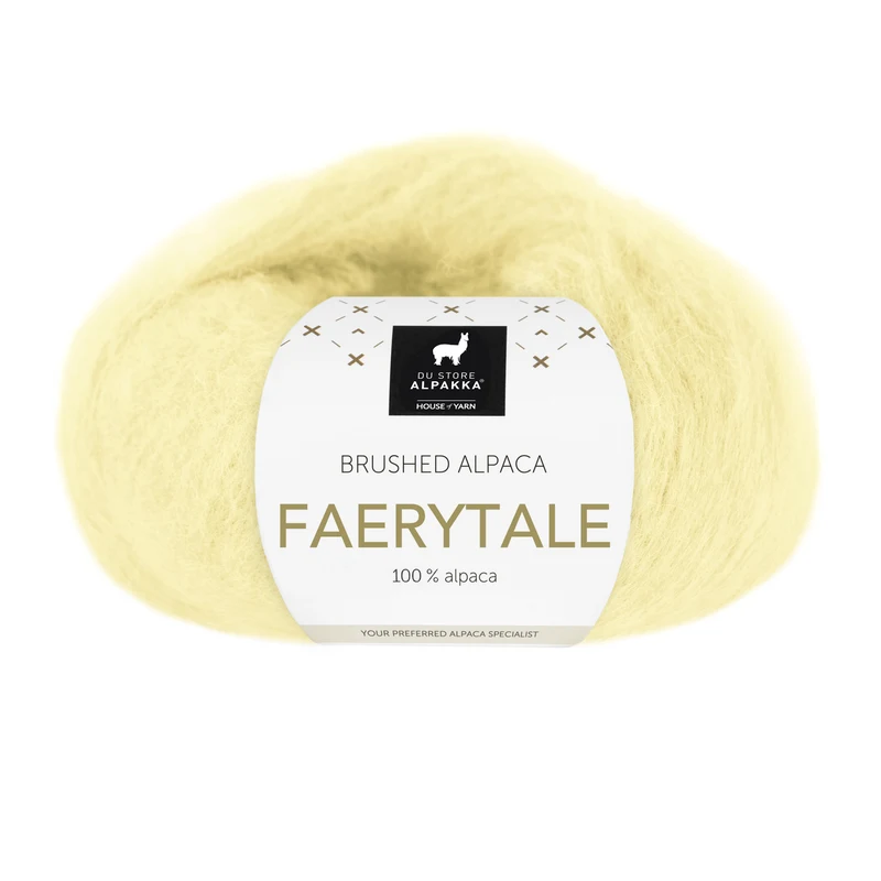 Du Store Alpakka Faerytale 819 Hellgelb