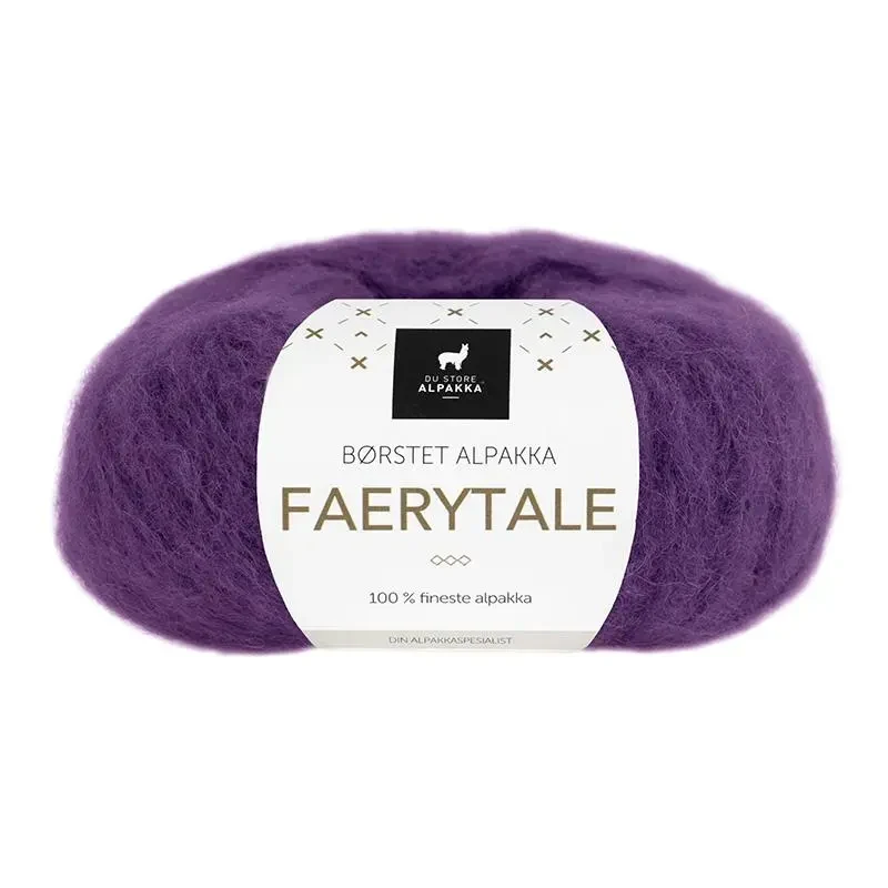 Du Store Alpakka Faerytale 709 Dunkelviolett