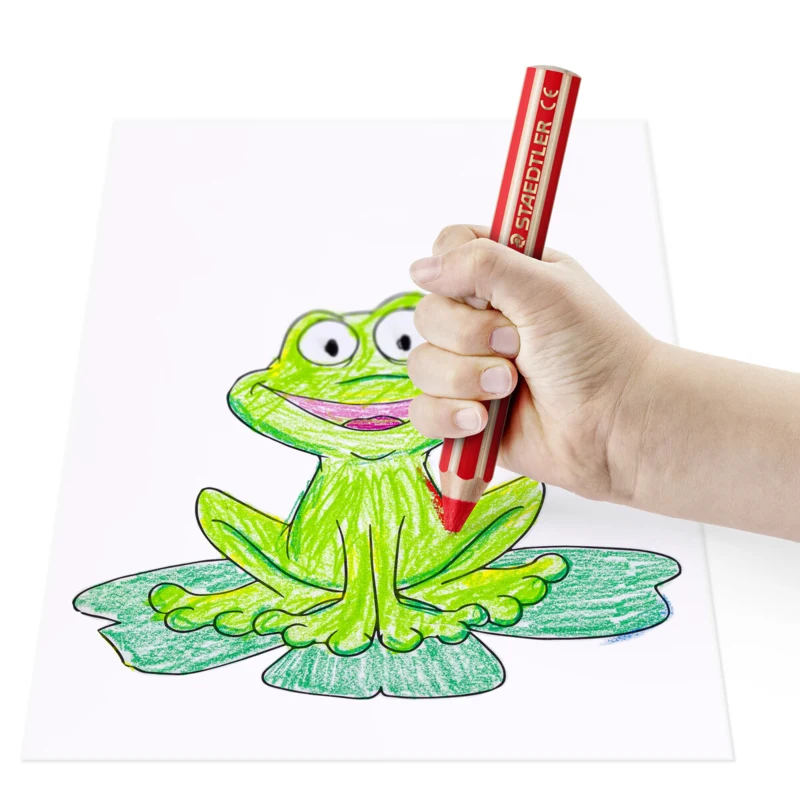 STAEDTLER Buddy 3-in-1 Farbstifte, 18 Stück – Anwendung