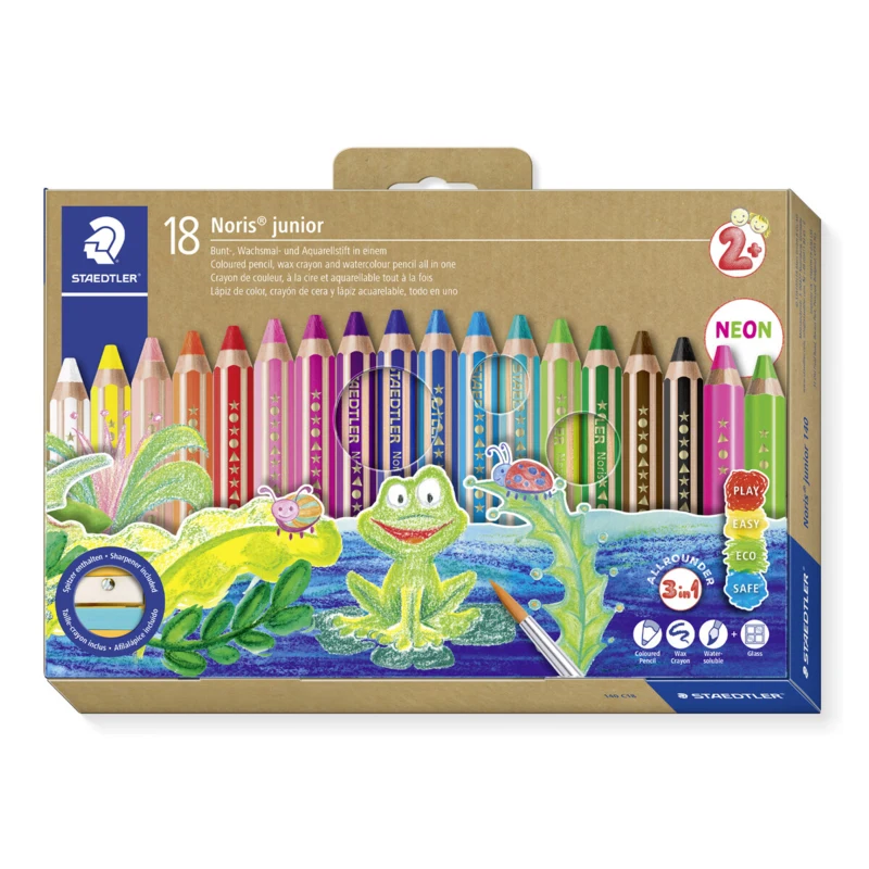 STAEDTLER Buddy 3-in-1 Farbstifte, 18 Stück – Hauptbild