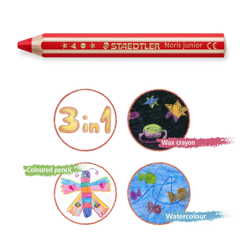 STAEDTLER Buddy 3-in-1 Farbstifte, 18 Stück – Picto2