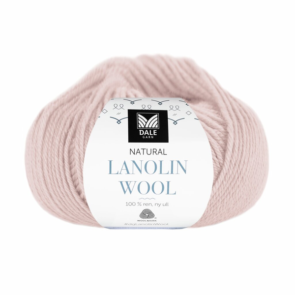 Dale Natural Lanolin Wool 1462 Puderrosa