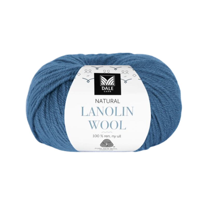 Dale Lanolin Wool 1435 Jeans blau