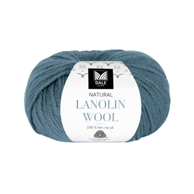 Dale Lanolin Wool 1429 Dunkler Denim