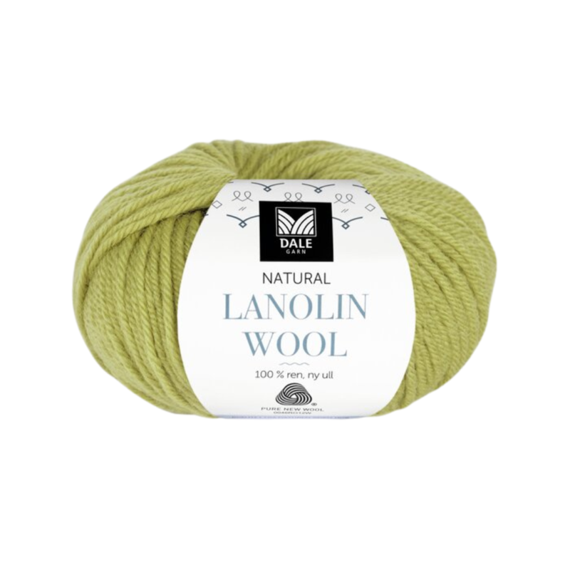 Dale Lanolin Wool 1418 Frühlingsgrün