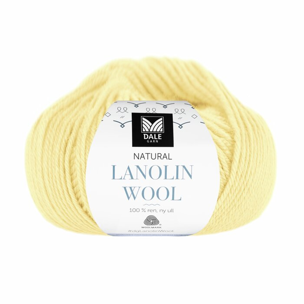 Dale Natural Lanolin Wool 1463 Hellgelb